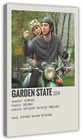 HDTS Classic Movie Garden State Vintage 2 Leinwand Poster Schlafzimmer Dekor Sport Landschaft Büro Zimmer Dekor Geschenkrahmen 50 x 75 cm