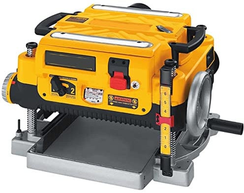 DOLUNTO DW735 Multi-functional Woodworking Table Planing, 220V Press Planer Machine Small Electric Planer Apparatus Flat Planing