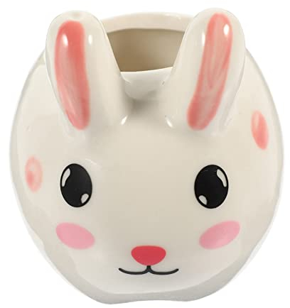 Warmhm Keramik Blumentopf Hase Übertopf Für Zimmerpflanzen Einzigartiger Dekotopf Mit Design