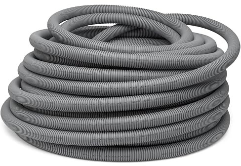 Sealproof 1/2 tuyauterie non métallique électrique de PVC d'ORL, conduit flexible de tube de schtroumpf de 200FT
