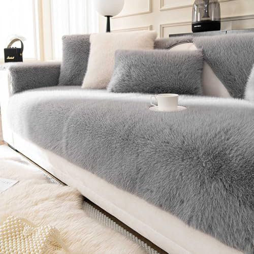 MTHGH Sofabezug Antirutsch,Anti Slip Sofa Cushion,sofaschutz Wasserdicht L Form,sofaschutz Katze Sofaschoner,Couch Bezug Ecksofa Schmutzabweisend Sofaschutz Hund Kratzschutz Katze(A3,110x160cm)