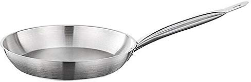 CHDWEY Pans Kitchen Induction Frying Pan Stainless Steel Frypan Skillet Cookware Accessories Cooking Tools