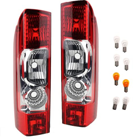 Johns, Heckleuchten Set Links & Rechts m. Leuchtmittel passend für Fiat Ducato ab 04/06
