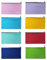 TMTGTS Blanko Stoffbeutel 8 Stück Leinwand Mäppchen zum Bemalen Taschen aus Baumwoll-leinwand mit Reißverschluss DIY Federmäppchen Stiftemäppchen für Reisen Make-up Schule Lagerung Malen(Mixed1#)