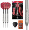 Target Darts Nathan Aspinall Generation 1 Steel Tip Darts, Dart-Set aus 90% Wolfram, 22G | G1-Spieler-Edition-Darts mit Swiss Points, Pro-Griff-Schäften, Dart-Flügen Nr. 6 und SP-Werkzeug