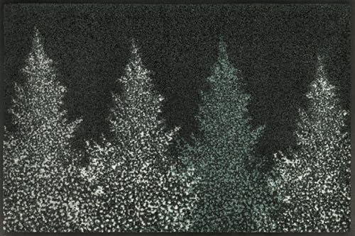 Wash+Dry Fußmatte, Pine Forest 50x75cm, innen und außen, waschbar