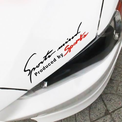 Auto Seite Sticker Aufkleber für FIAT 500 124 Aegea Abbas MobiPanda Tipo, Aufkleber Emblem Auto Tuning Dekoration Pickup LKW Bett Dekor Abdeckung,Black-Red