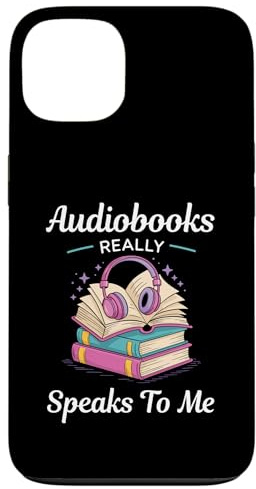 Audiobooks Listener Fun Tee Audio Book And Book Nerd Case for iPhone 13