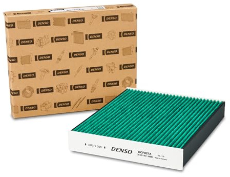DENSO ClearAir+ Innenraumfilter (Teilenummer DCF827A) 5-lagige Filterung mit antibakteriellem Schutz, entfernt bis zu 99% aller Bakterien und Viren