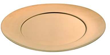 MEPRA Sottopiatto, Due Ice Oro, Acciaio Inossidabile 18/10