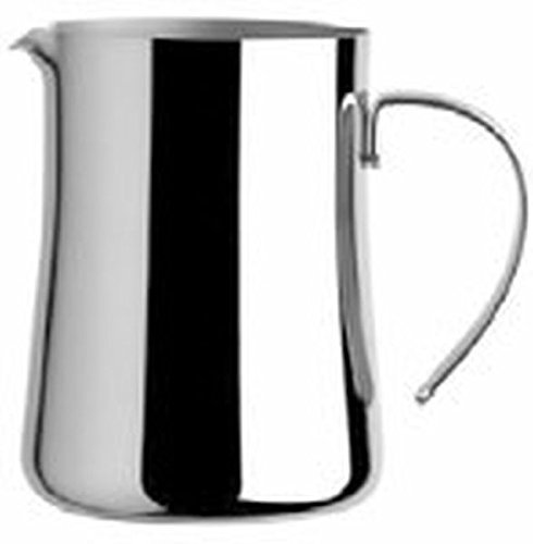 SWEET HOME Lattiera 4 Tazze 40 cl in Acciaio Argentato Argento Sheffield cod.99.19702AG cm 10,5h diam.7 by Varotto & Co.