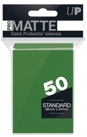 Ultra Pro PRO-MATTE (100 Count) Green Deck Protector Sleeves - Magic the Gathering