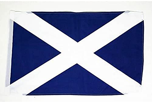 AZ FLAG Bandiera Scozia 45x30cm - Bandiera Scozzese 30 x 45 cm con Foro
