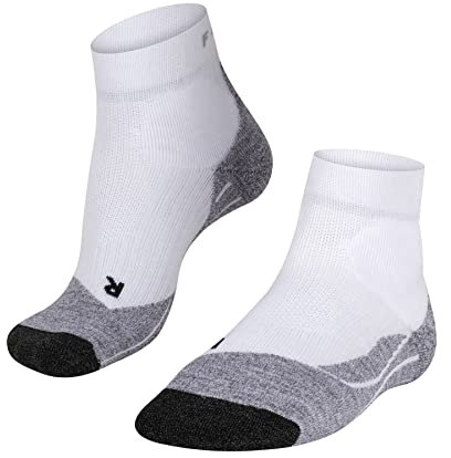 FALKE Damen Tennissocken TE2 Short W Sso Baumwolle Funktionsmaterial antiblasen 1 Paar, Weiß White-Mix 2020, 35-36