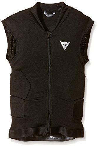 AGV Dainese Gilet de protection dorsale pour enfant Soft Flex, noir (Black/Orange), S