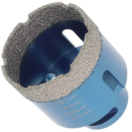 PRODIAMANT® M14 Diamant Fliesenbohrer 50 mm [TROCKENBOHRER] - Diamantbohrer für Fliesen, Keramik & Naturstein - Diamantbohrkrone für Feinsteinzeug - Fliesenbohrer für Winkelschleifer - Premiumqualität