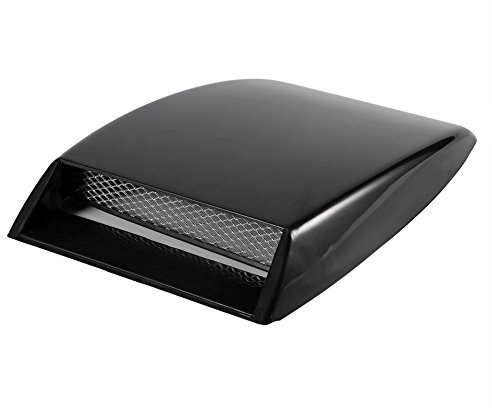 Adesivo per flusso d'aria per auto, 10 x 7,1 x 1,4 pollici / 25,5 x 18 x 3,3 cm Adesivo decorativo per cofano auto universale