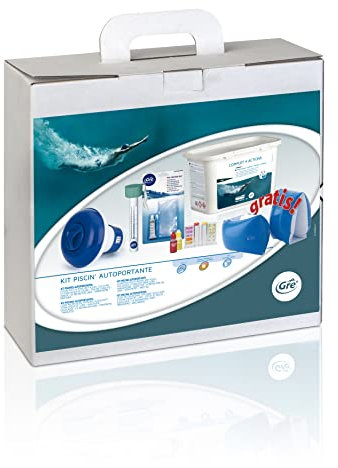 Gre 76054L - Kit per il trattamento dell'acqua delle piscine smontabili