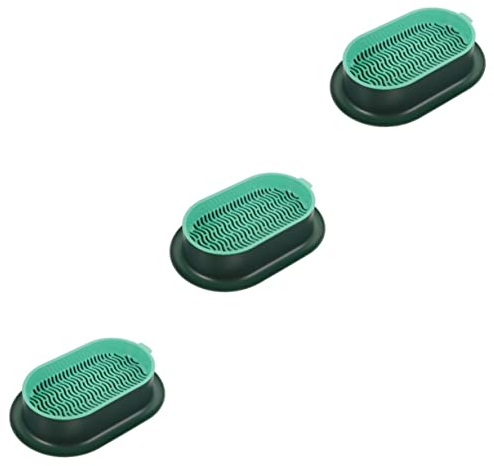 DOITOOL 3 Stücke Gras Hydrokultur Pflanzer Keine Samen Anbau Box Einfache Bewässerung System Robuste Kunststoff Katzen