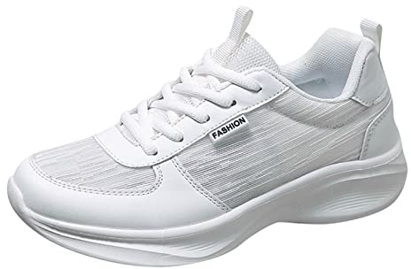 Damen Sneaker Schwarz Turnschuhe Wanderschuhe Sale rutschfeste Shoes Schuhe Frauen Elegant Flach Fashion Elegante Sommerschuhe Trekking Walking Trekkingschuhe