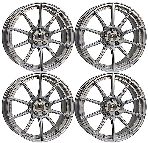 4x MB Design Felgen MF1 8.0Jx19 ET50 5x112 Silber kompatibel mit Skoda Karoq Octavia Yeti