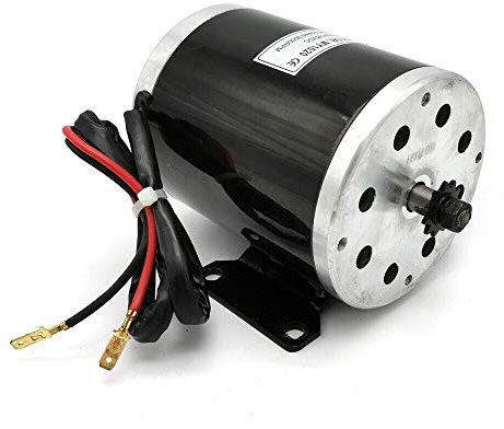 Elektromotor 800W DC Bürstenmotor Umbausatz + Pedal Kit - 36V Elektromotor mit Metallgehäuse, hohe Leistung und Zuverlässigkeit - Inklusive Werkzeugset