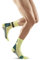 CEP - THE RUN COMPRESSION SOCKS MID CUT für Herren | Mittellange Laufsocken in lime (LE) mit Kompression | Regenerierende Kompressionsstrümpfe für Männer | Gr. III | M