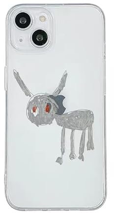 CIMIKY OVO Rapper Drake for All The Dogs Schutzhülle für iPhone 11/12/13/14/15, charakteristisches Grafik-Hunde-Logo, Rapper Drake für alle Glaubensymbole (transparent, iPhone 14 Pro)