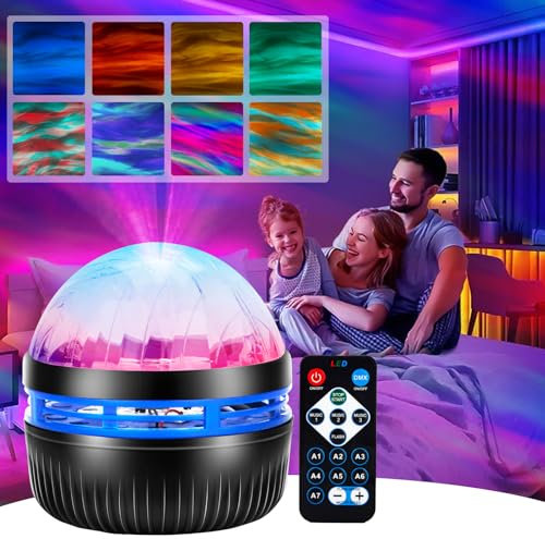 Northern Lights Galaxy Projector Light, 16 Colors Galaxy Night Light Sensory Ligh with Remote Control, Star Light Projector Night Light for Kids, Light Projector for Kids Bedroom Party Game Rooms