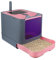 OHMG Bac à Litiere Chat Autonettoyante,Maison de Toilette pour Chat,Bac à Litière Autonettoyante,Litière Automatique Autonettoyant pour Chats