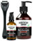 Brooklyn Soap Company Activator Beard Bundle - 3-teiliges Set mit Bartroller, Bartshampoo & Bartserum - Bartwuchs & Bartwachstum fördern - Beard Growth Set für Männer