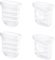 4 x Silicone Membrane for Lansinoh Discreet Duo, eufy E10 S1 S1 Pro, NCVI Nuliie Nicegreen Life S32 Breast Pump, S32 Breast Pump Replacement Accessories