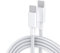 Cable USB Tipo C a Tipo C, 20W Carga Rápida PD, Compatible con Dispositivos USB-C, Color Blanco