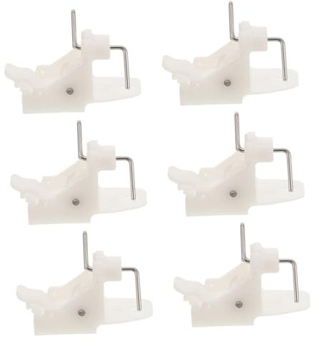 ERINGOGO Integrated Fridge Freezer Shelf Clips Lightweight Replacement Shelves Door Clip for Refrigerator and Freezer