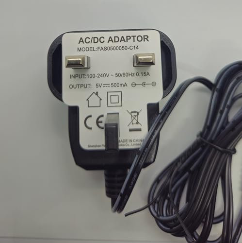 SnowTime Adaptateur secteur basse tension pour tapisserie de Noël double alimentation et décorations lumineuses