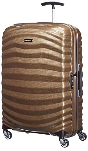 Samsonite Lite-Shock - Spinner M Koffer, 69 cm, 73 L, Braun (Sand)