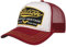 Stetson American Heritage Trucker Cap Herren - Basecap im amerikanischen Stil - One Size - Snapback Cap mit luftigem Netzeinsatz - Meshcap Sommer/Winter - Baseballcap Bordeaux One Size