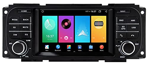 Autosion Android 8.1 Auto-Dvd-Player, Gps, Stereo, Navi-Radio, Multimedia, Wireless Lan, Für Jeep Grand Cherokee 1999-2001 / Durango (2002-2003) / Grand Cherokee 2002-2004 / Jeep