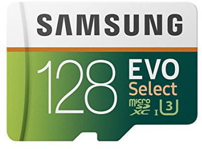 Samsung Memorie MB-ME128HA Evo Select Scheda MicroSD da 128 GB, UHS-I U3, Fino a 100 MB/s, Adattatore SD Incluso