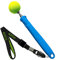 ASCO Target Stick für Hunde Katzen Pferde, Clicker-Training und Erziehung, Edelstahl Target, Teleskop-Funktion 17-73 cm, blau AC04TS