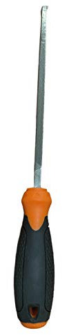 Vetrineinrete® Lima quadra in acciaio per legno multifunzione 200mm 8 per modellare metallo con manico antiscivolo per falegnameria carpenteria artigianato M52