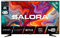 SALORA TV 55 Pollici Smart 4k QLED 55 Pollici Ultra HD | Android TV | HDR10+, Dolby Vision | WiFi 5, Bluetooth 5.0 | 3 HDMI 2.1 | DVB-T2/S2/C | Televisione Nero | Classe Energetica F