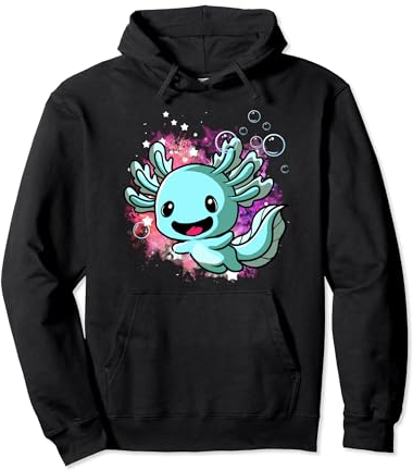 Axolotl Salamander Lurch Molch Amphibie - Süßes Axolotl Pullover Hoodie