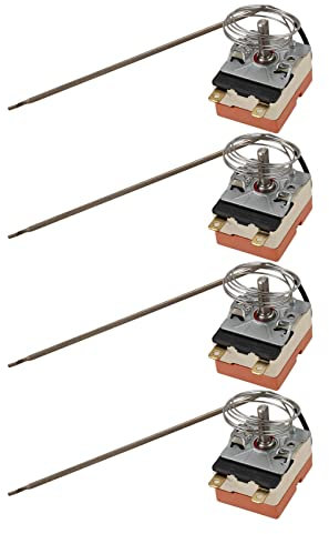 Fransande 4X 50 Bis 300 Grad NC Kapillare Temperaturregelung Thermostat Ofen