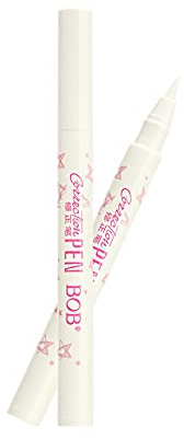 Fixateur 1.3ML correcteur de maquillage-maître stylo à sourcils Correction du maquillage des lèvres Eyeliner Eyeliner instantané Eyeliner Maquillage Halloween (white, One Size)
