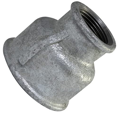 AERZETIX - C65100 - Réduction femelle/femelle 1 1/4'' x 3/4'' zinguée - en fonte - raccord de tuyau fileté à visser - plomberie-chauffage travaux installation d'eau potable manchon alimentation