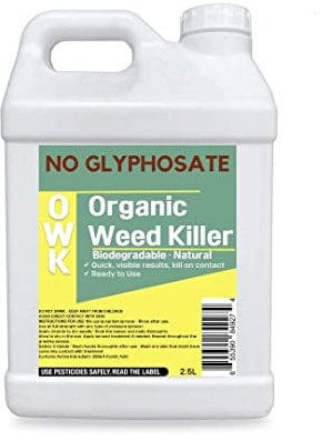 Organic Weed Killer - Glyphosate FREE - Biodegradable | Pet Safe | Wild Life Friendly | Natural Ready To Use 2.5L