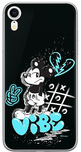 ERT GROUP mobile phone case for Iphone XR original and officially Licensed Disney pattern Mickey 051 optimally adapted to the shape of the mobile phone, case made of TPU