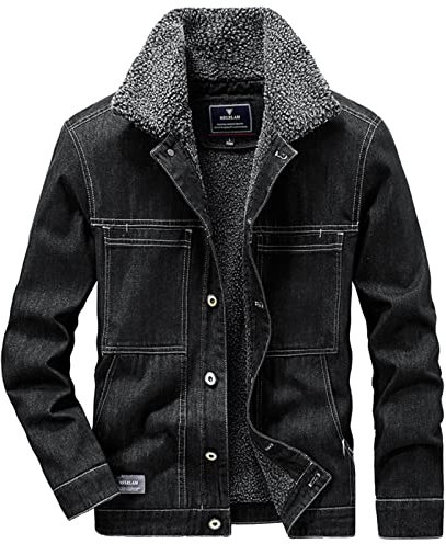 Generisch flannel jacket men warme herren jacke wintermantel herren schwarz warme jacke herren modern warnjacke softshell herren 5xl felljacke men 152 kariert rot schwarz