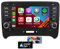 Android 13 Auto Stereo 2 DIN 7'' Schermo Touch per Audi TT MK2 2006-2014, AutoRadio con Navigazione GPS, Carplay, Android Auto, WiFi, Bluetooth Vivavoce, FM, Controllo del Volante (4core 2GB+32GB)